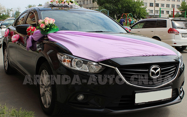 Аренда Mazda 6 New на свадьбу Чернігів