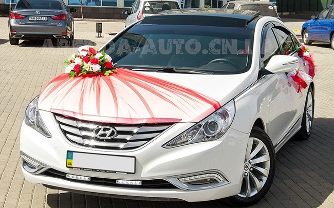 Аренда Hyundai Sonata на свадьбу Чернигов