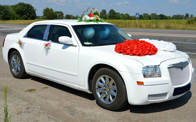 Аренда Chrysler 300C на свадьбу Чернігів
