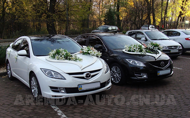 Аренда Mazda 6 на свадьбу Чернигов