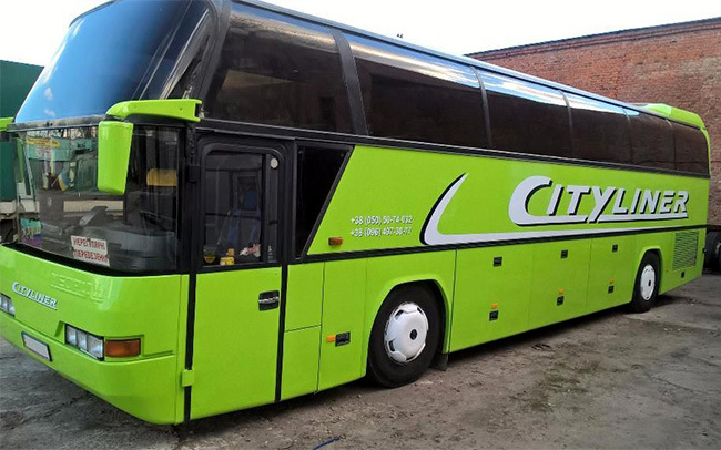 Аренда Автобус Neoplan 116 на свадьбу Чернигов